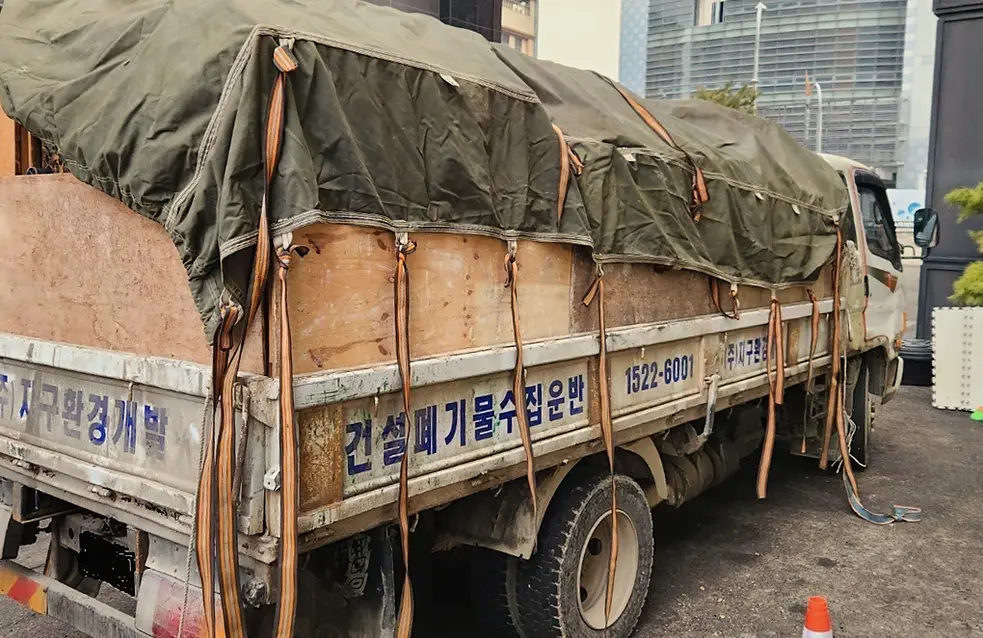 강서구 원룸 사업장폐기물 진행 모습 5