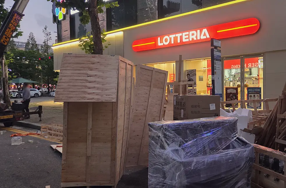 강서구 원룸 사업장폐기물 진행 모습 2